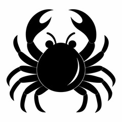 crab spider on a white background