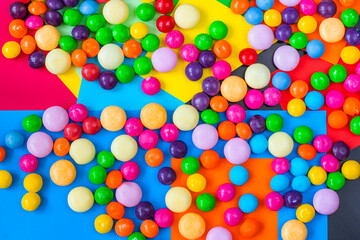 colorful sweet candy background