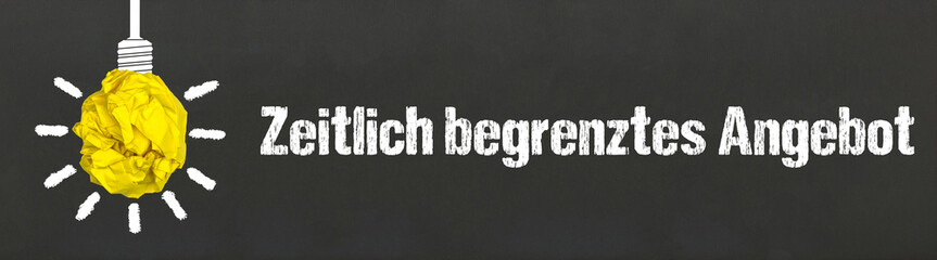 Zeitlich begrenztes Angebot
