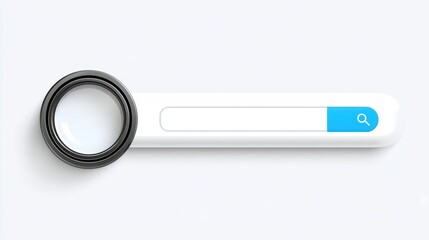 Search bar graphic design