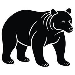 grizzly bear vector