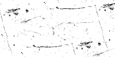 Abstract texture of grunge white and black scratches and cracks distressed dust wall background. vintage of old surface background. pattern and texture of cracks, scratches rusty wall and chip.