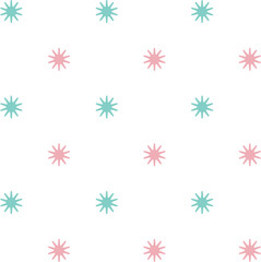 Seamless pattern with abstract shapes in a repeatable grid. Perfect for backgrounds, scrapbooking, packaging, digital papers, and creative projects.