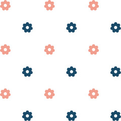 Seamless pattern with abstract shapes in a repeatable grid. Perfect for backgrounds, scrapbooking, packaging, digital papers, and creative projects.