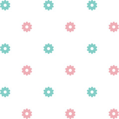 Seamless pattern with abstract shapes in a repeatable grid. Perfect for backgrounds, scrapbooking, packaging, digital papers, and creative projects.