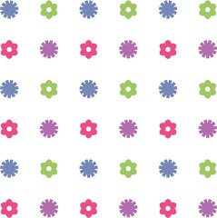 Seamless pattern with abstract shapes in a repeatable grid. Perfect for backgrounds, scrapbooking, packaging, digital papers, and creative projects.