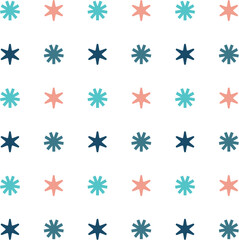 Seamless pattern with abstract shapes in a repeatable grid. Perfect for backgrounds, scrapbooking, packaging, digital papers, and creative projects.