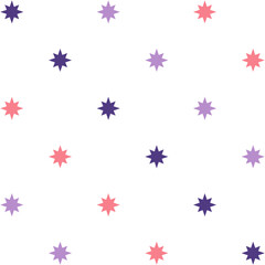 Seamless pattern with abstract shapes in a repeatable grid. Perfect for backgrounds, scrapbooking, packaging, digital papers, and creative projects.