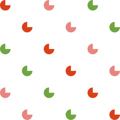 Seamless pattern with abstract shapes in a repeatable grid. Perfect for backgrounds, scrapbooking, packaging, digital papers, and creative projects.