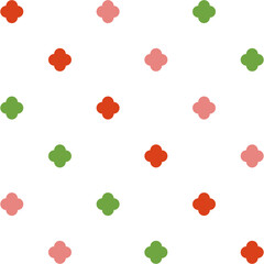 Seamless pattern with abstract shapes in a repeatable grid. Perfect for backgrounds, scrapbooking, packaging, digital papers, and creative projects.