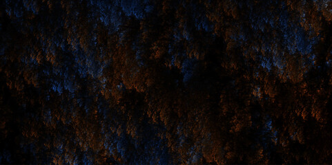 Glowing fractal digital art design vector design. Abstract Black and blue and brownish grunge background. Black lined marble stone texture background. 