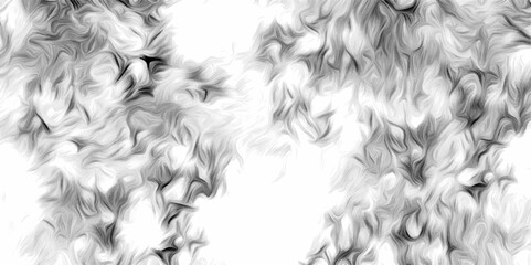 Abstract Black and White Smoke Texture Flowing Ink Clouds, Chaotic Swirls, Grunge Energy Background, Artistic Modern Design, High Contrast Monochrome Wave Form for Print or Digital art.