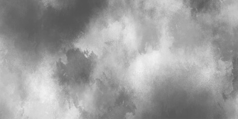 Light abstract seamless grunge paper gray on white dramatic smoke smoky illustration. Abstract gray sky with black and white cloud textured background. abstract powder water spray on what canvas.
