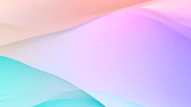 A soft blend of pastel colors.