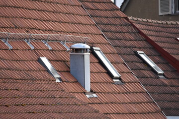 Traditional Rooftops of Reutlingen, Germany &ndash; Aerial View of Historic Architecture