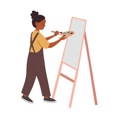 Art Teacher Painting Skills