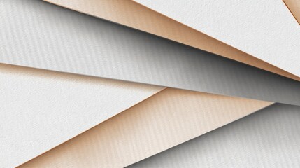 Abstract layered paper design