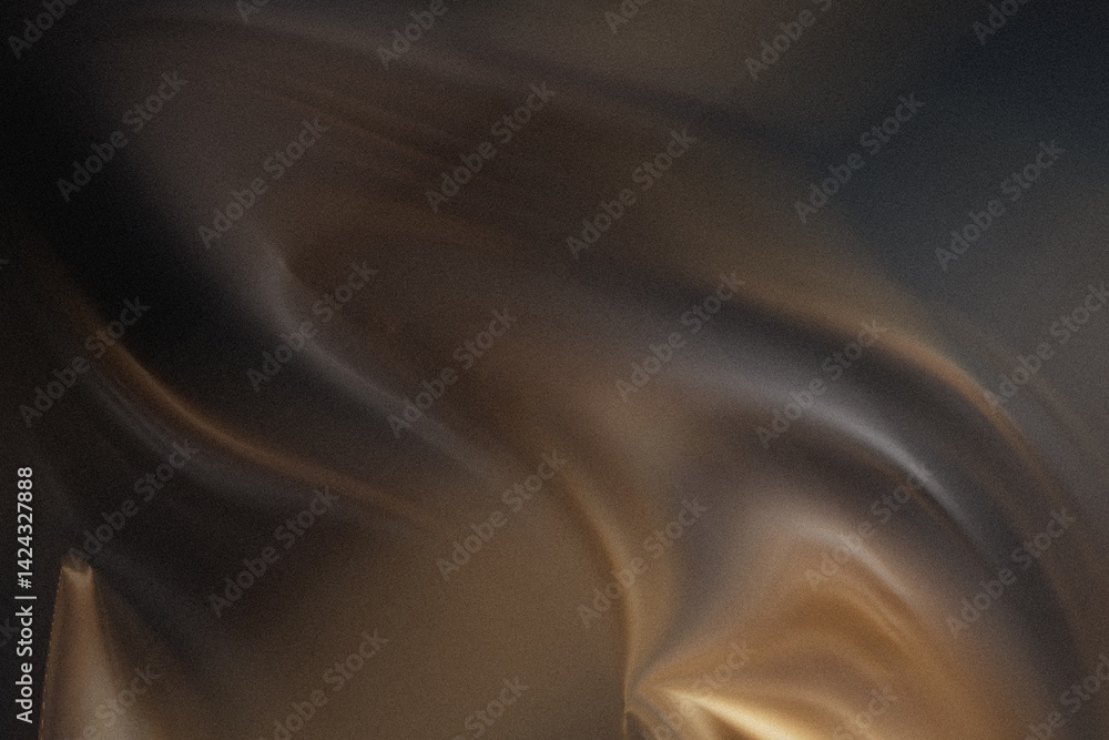 Poster abstract blurred background with shades of brown and gold creating a soft and dreamy visual effect