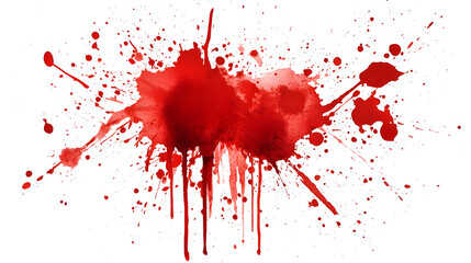 Blood Splatter Texture: A vibrant blood splatter texture, conveying a sense of intensity, danger, and dramatic impact. perfect for adding a bold and evocative element to any creative project.