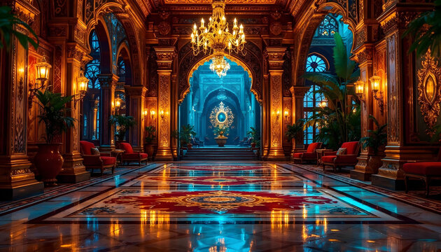 interior of the cathedral of the holy sepulchre
