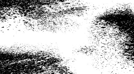 Dirt texture for the background with stain and blood drop effect. Distressed texture background with black and white colors. Abstract grunge texture design on a white background.