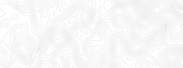 Fototapeta premium Contemporary Abstract Topographic Map with Geometric Lines and a Clean Modern Grid Layout on a White Background 