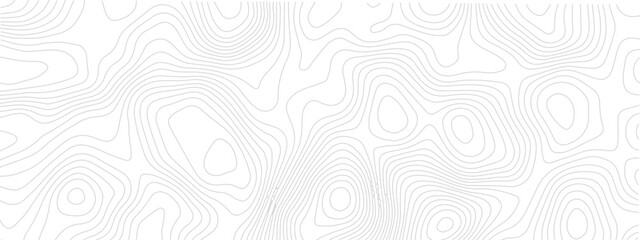 Contemporary Abstract Topographic Map with Geometric Lines and a Clean Modern Grid Layout on a White Background
