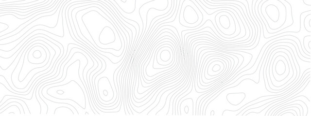 Contemporary Abstract Topographic Map with Geometric Lines and a Clean Modern Grid Layout on a White Background
