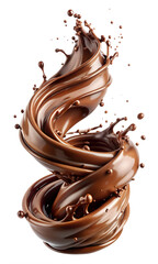 liquid chocolate splash 