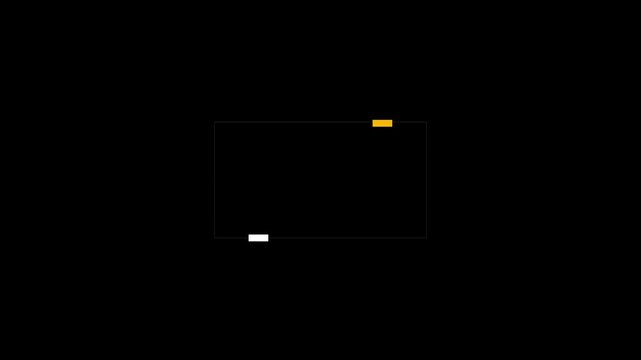 Digital horizontal line position loading bar. review loading bar. Pixel Art Loading icon Screen animation with white color background. loading bar and prosesing animation bar.