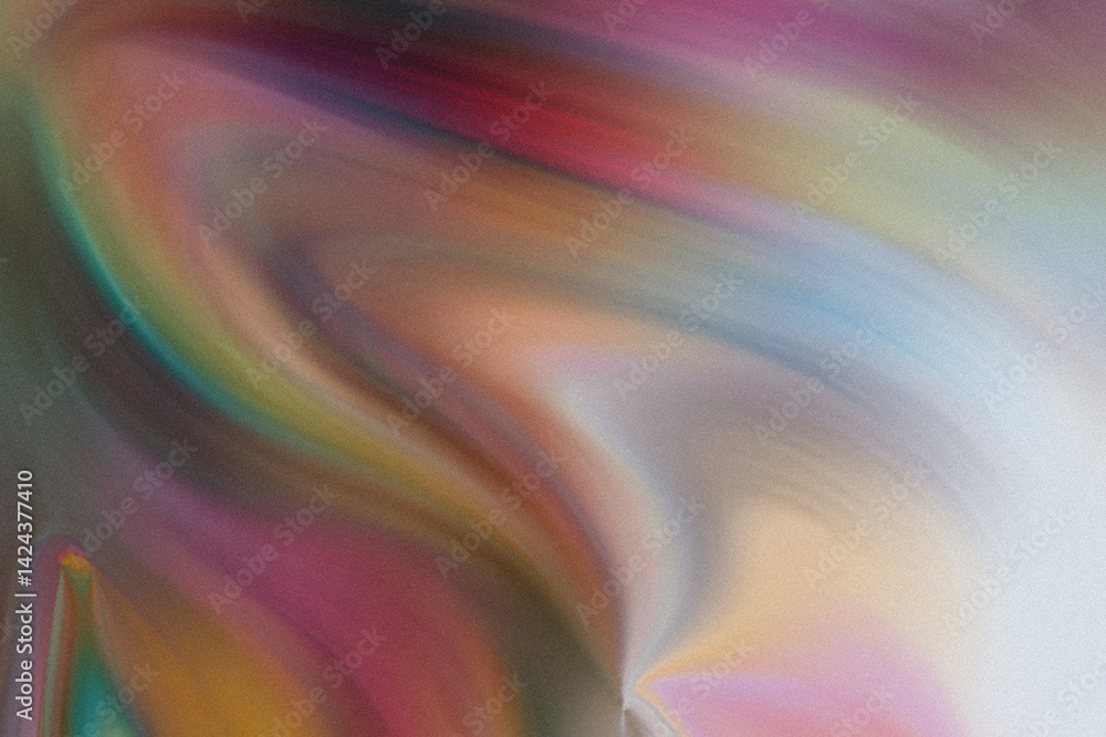 Poster abstract blurred background with vibrant colors blending together creating a soft and dreamy effect 
