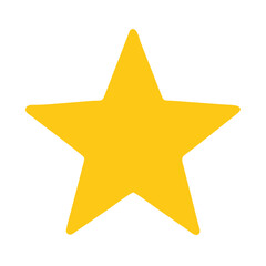 Shining Star Illuminating the Night Sky, Symbolizing Hope and Dreams