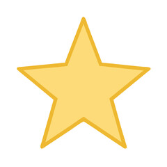 Shining Star Illuminating the Night Sky, Symbolizing Hope and Dreams