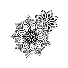 vector illustration of a mandala
