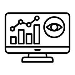 Data Visualization Outline Icon