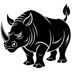 rhino vector illustration