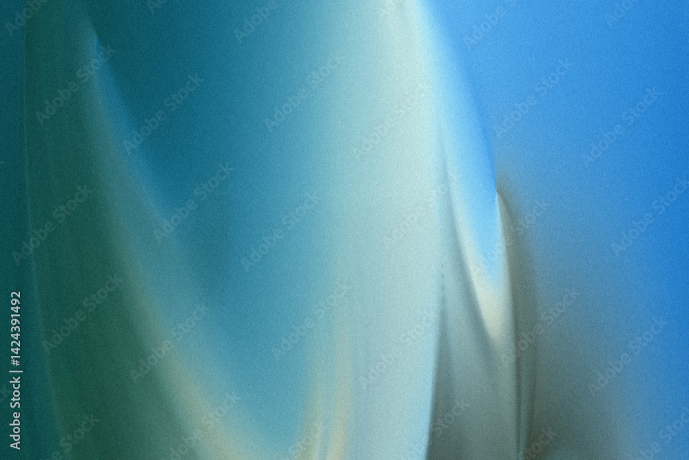 Poster abstract light and dark blue gradient background with blurred streaks creating a dynamic and fluid e