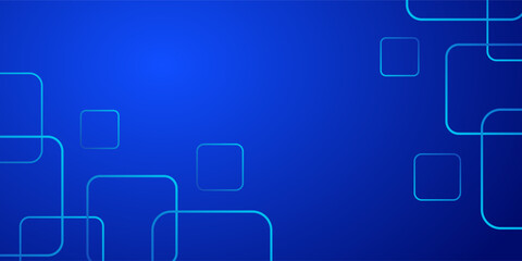 Abstract blue background. Modern simple blue geometric design. Minimal shapes. Suit for booklet, brochure, banner, poster, website, flyer, cover, corporate, backdrop. Vector illustration