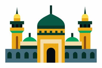 taj mahal vector illustration