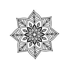 vector illustration of a mandala