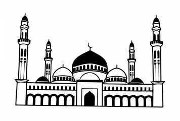 taj mahal silhouette