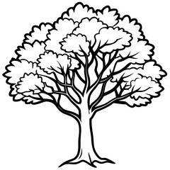 Obraz premium tree image vector 
