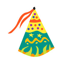 beautiful new year and birthday party hat