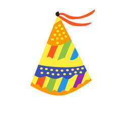 beautiful new year and birthday party hat