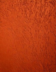 Terracotta plaster with a soft natural texture. A stylish background in a boho tone suitable for branding, mood boards or product photography.