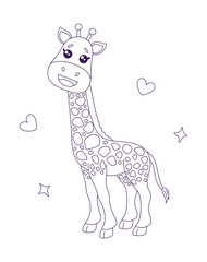 Hand drawn animal illustration