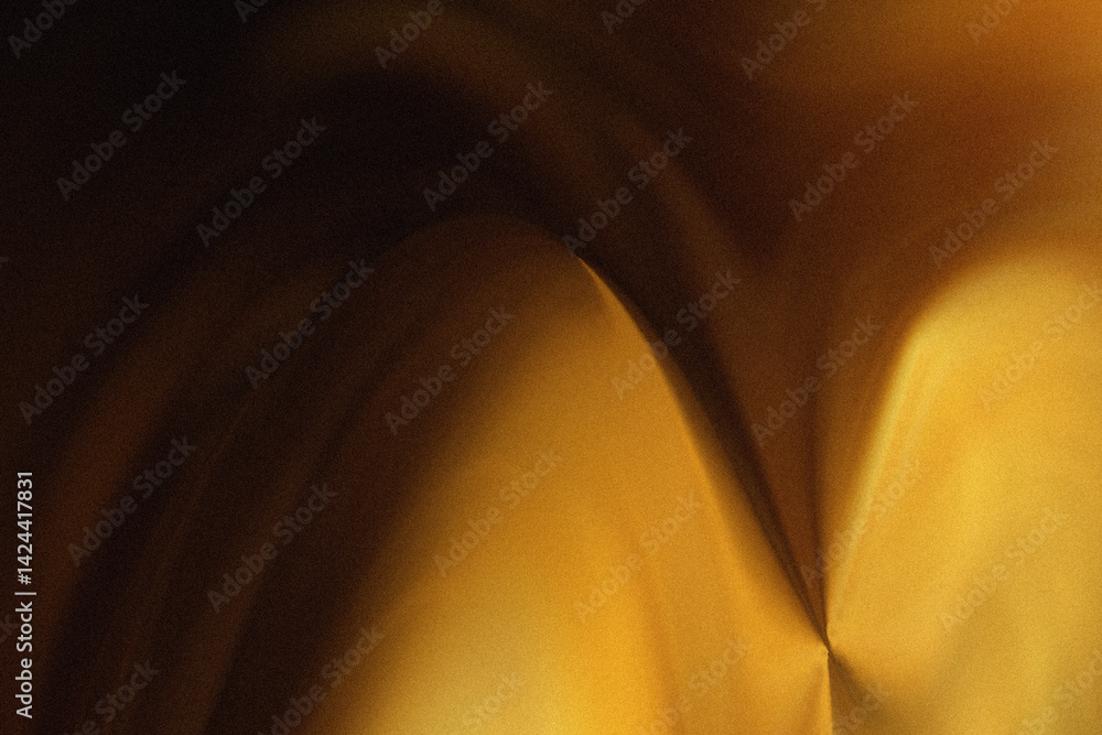 Poster abstract golden light and shadow creating a warm and inviting atmosphere with soft blurred edges des