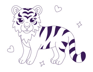 Hand drawn animal illustration