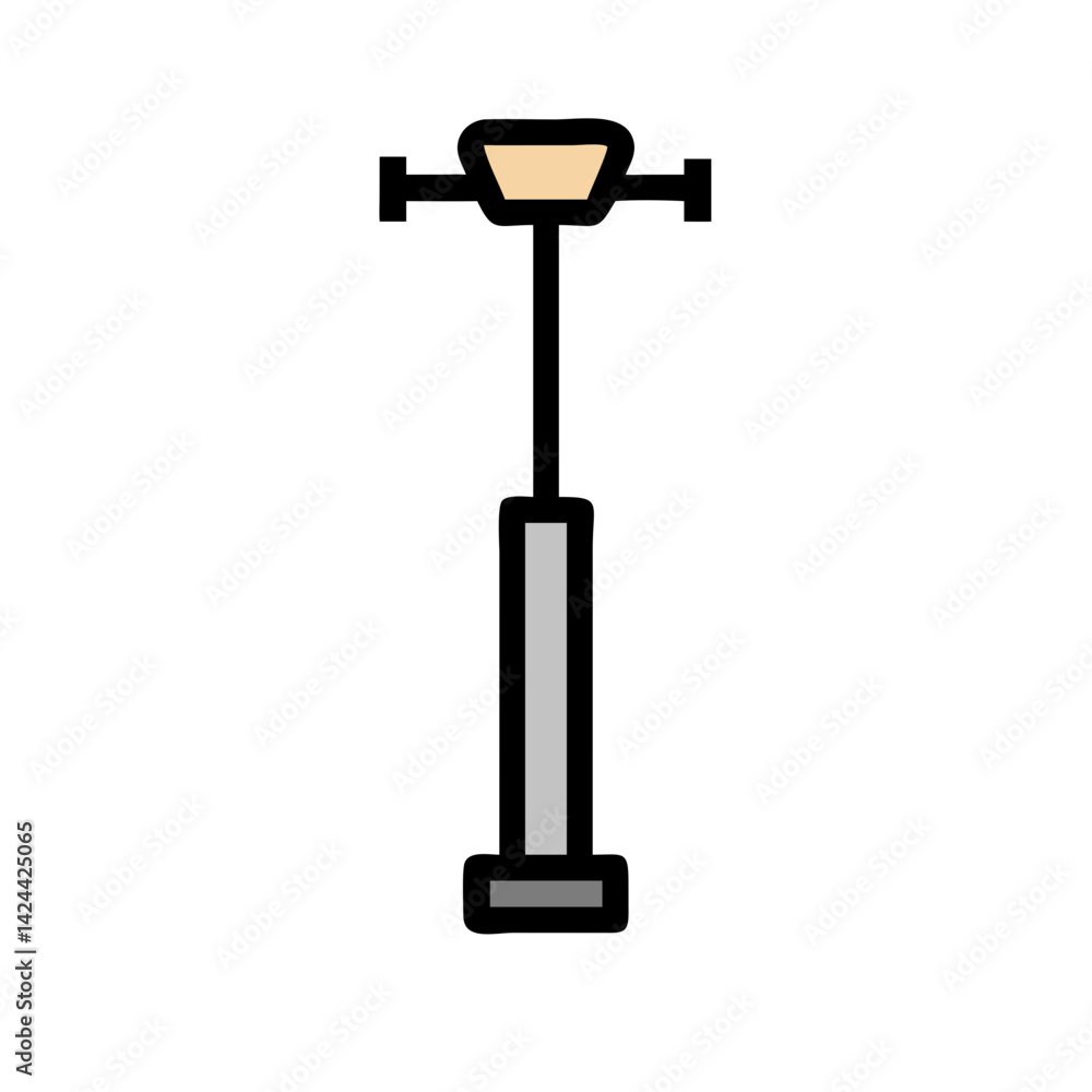 Poster Minimalist Lamp Design on Black Background for Modern Spaces