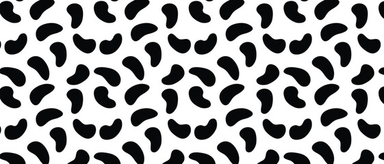 Vector seamless pattern. Modern stylish abstract texture. Repeating geometric pattern from striped elements
